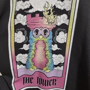 THE TOWER furby tarot sweatshirt